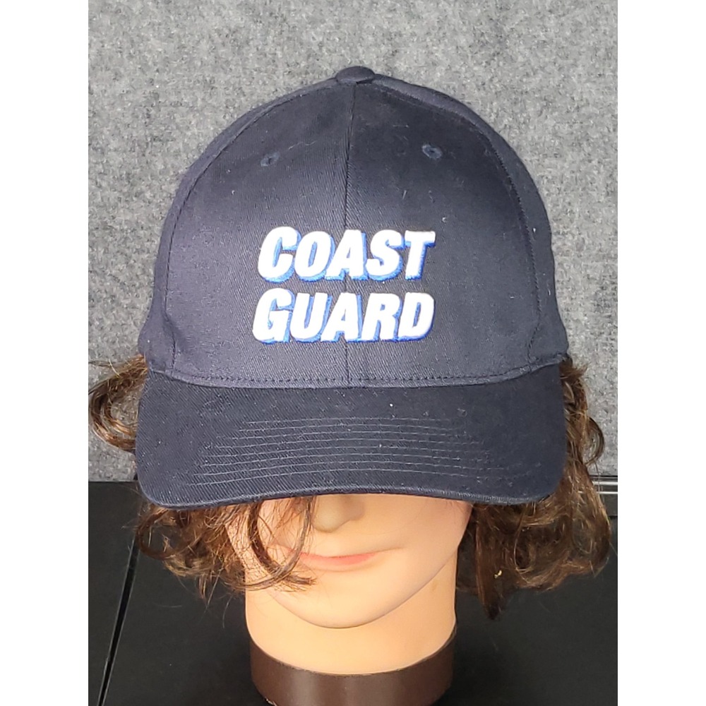 Coast Guard Hat Cap‎ Military USCG Embroidered Logo Adjustable Strapback OSFA
